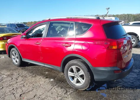 2015 Toyota Rav4 Xle из США, поврежденный, VIN 2T3WFREVXFW192405